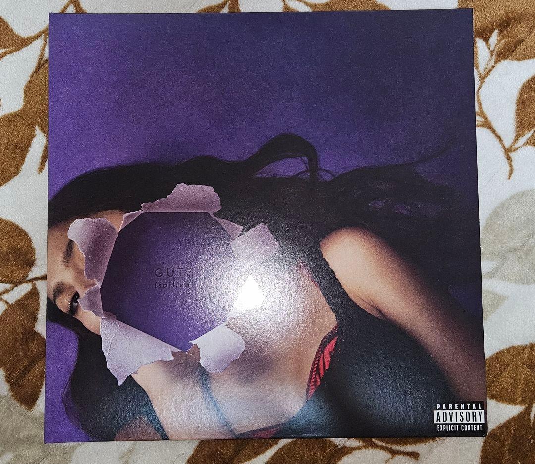 Olivia Rodrigo GUTS クリア・スプラッター レコード