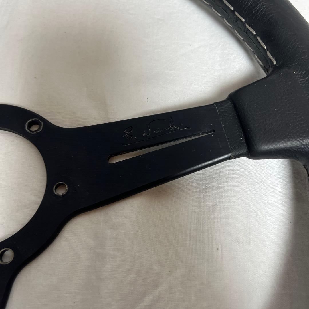 NARDI TORINO BC227 FFT ステアリング ブラックレザー