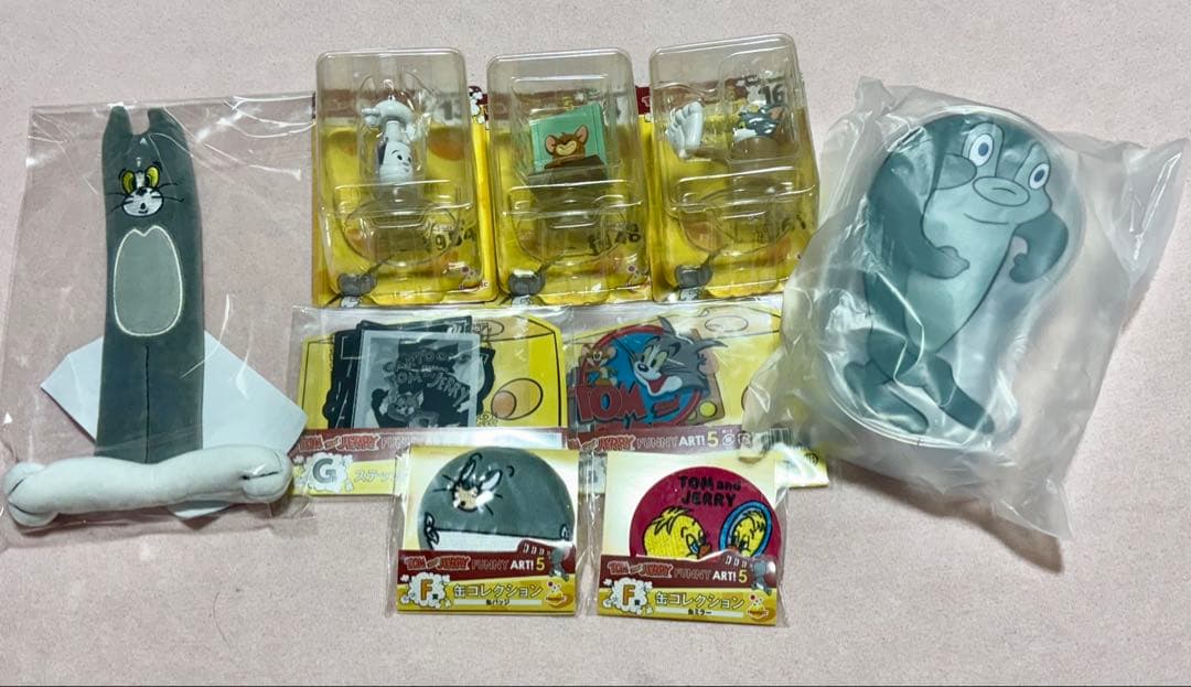 Happyくじ『TOM and JERRY FUNNY ART! 5』セット売り