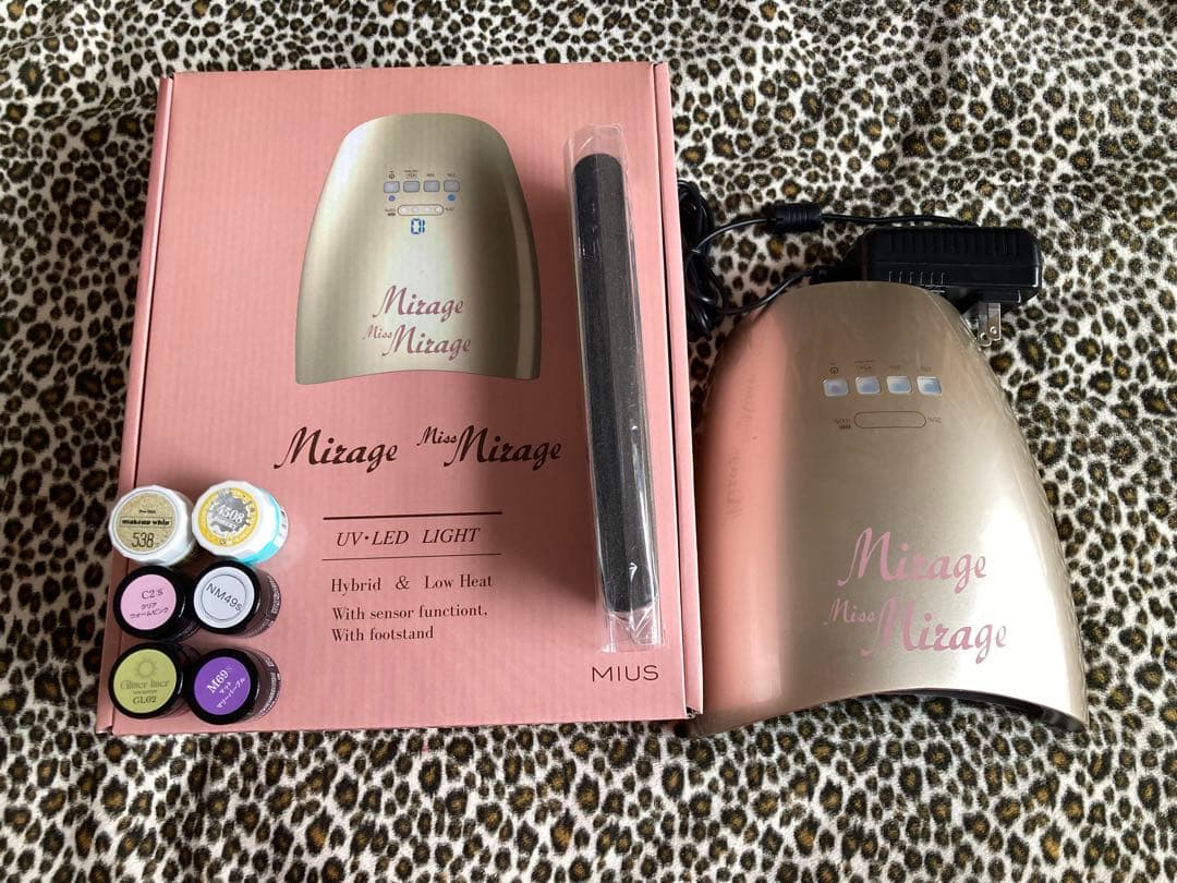 レア　廃盤品　中古品　ミスミラージュ　ハイブリッドライト　ジェルネイル