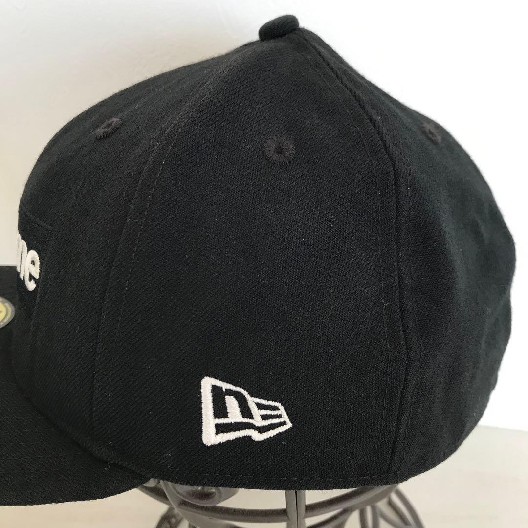 ボックスロゴ シュプリーム（Supreme）ニューエラ キャップ 黒色