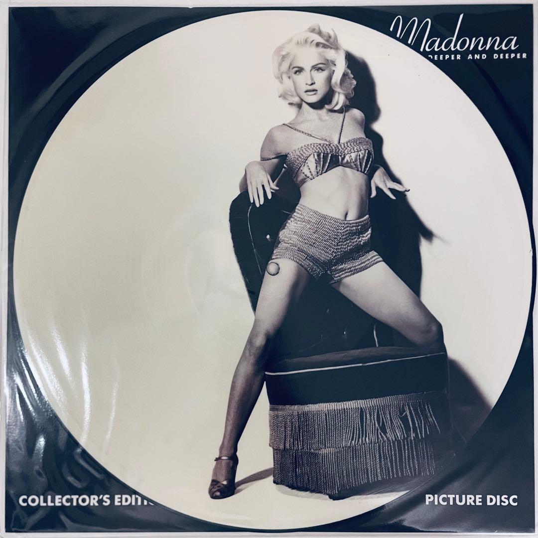 Madonna　Deeper And Deeper　マドンナ　レコード　12”
