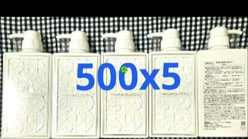 薬酵泉新全身洗浄料 500 ml ×5 本