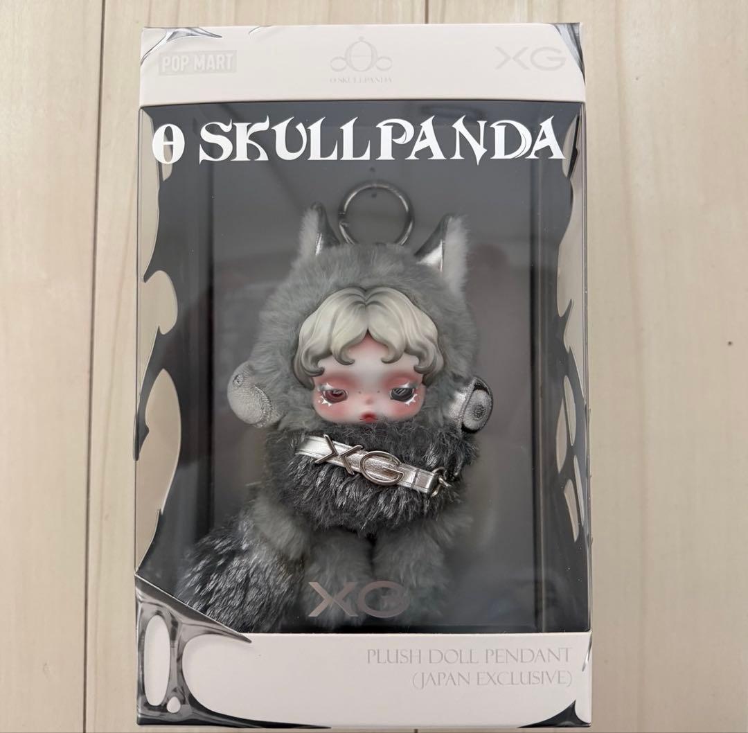 ポップマート　SKULLPANDA スカルパンダ　XG ぬいぐるみペンダント