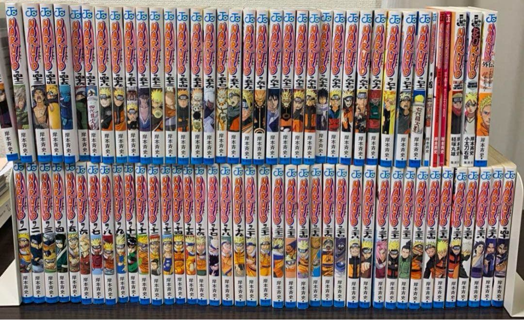 NARUTOナルト全72巻セット＋外伝＋α