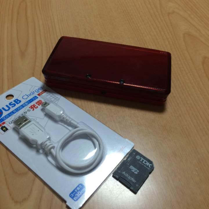 即購入ok 3ds 本体 レッド 送料無料