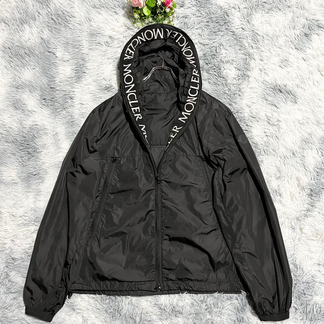 美品　MONCLER MASSEREAU マセロー ナイロンジャケット　黒　3