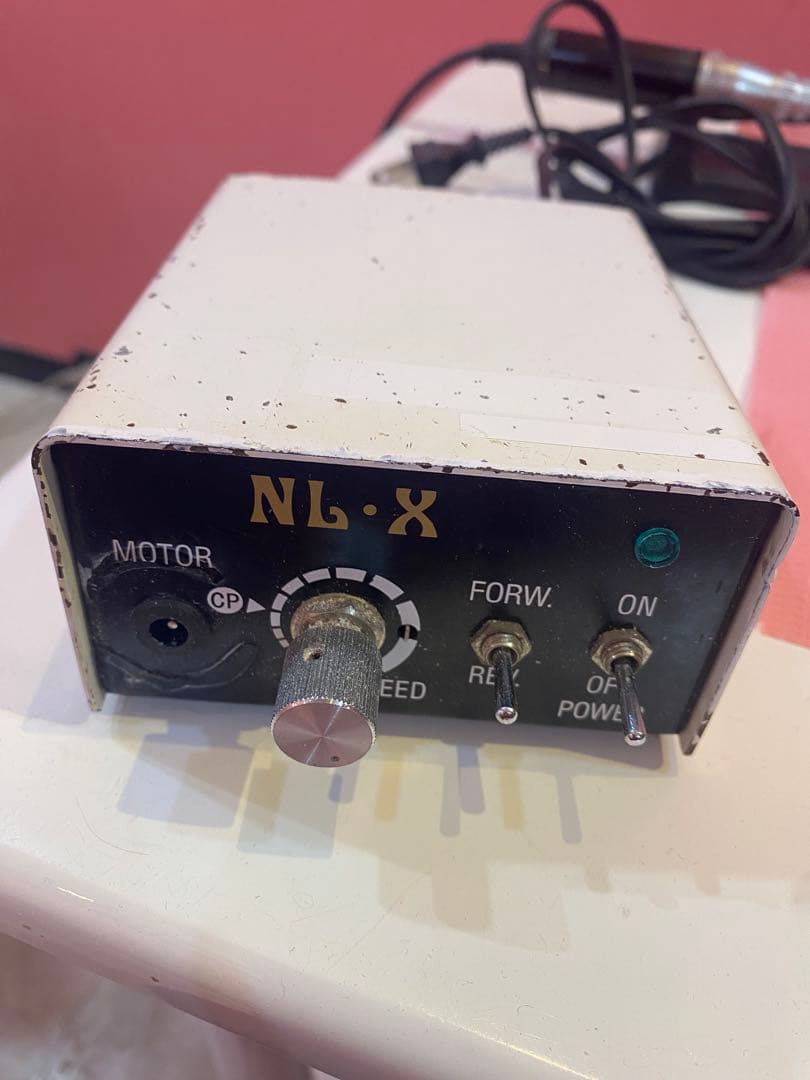 【中古】ネイルラボ ネイルマシン NL-X フィルイン オフ　ネイルケア フット