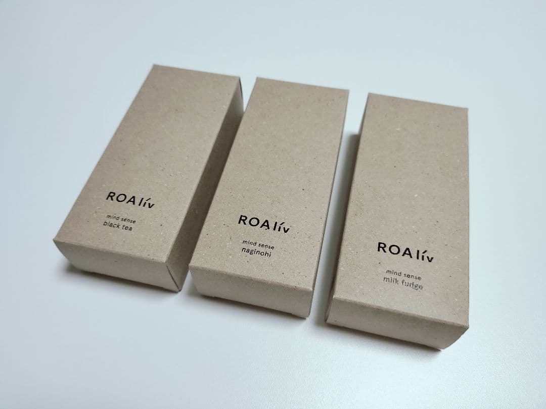 ROAIiv　ロアリブ　香水　ミルクファッジ　ブラックティー　ナギノヒ