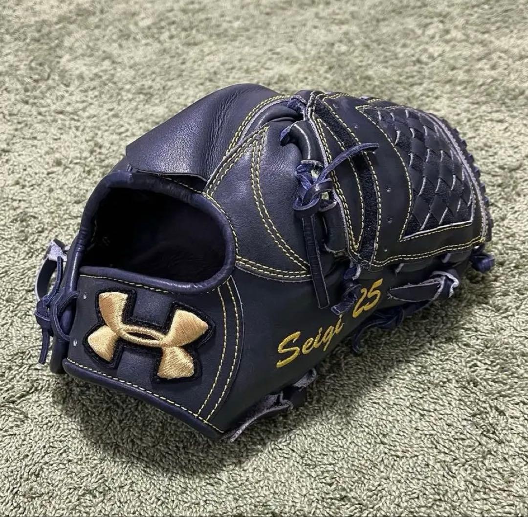 り*ょ様 激レア 田中正義 実使用 アンダーアーマー グローブ グラブ 硬式