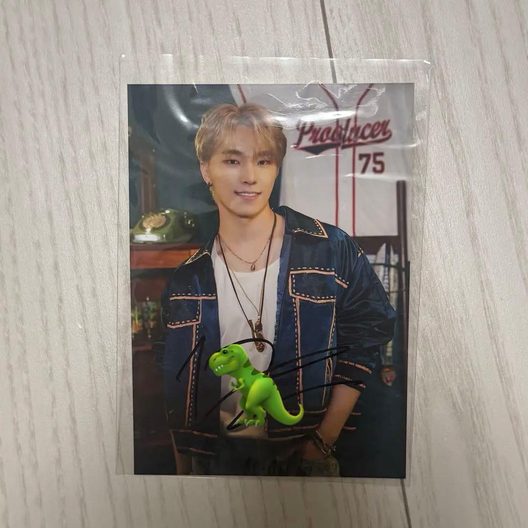 ディノ HEAVEN 生写真 サイン 直筆