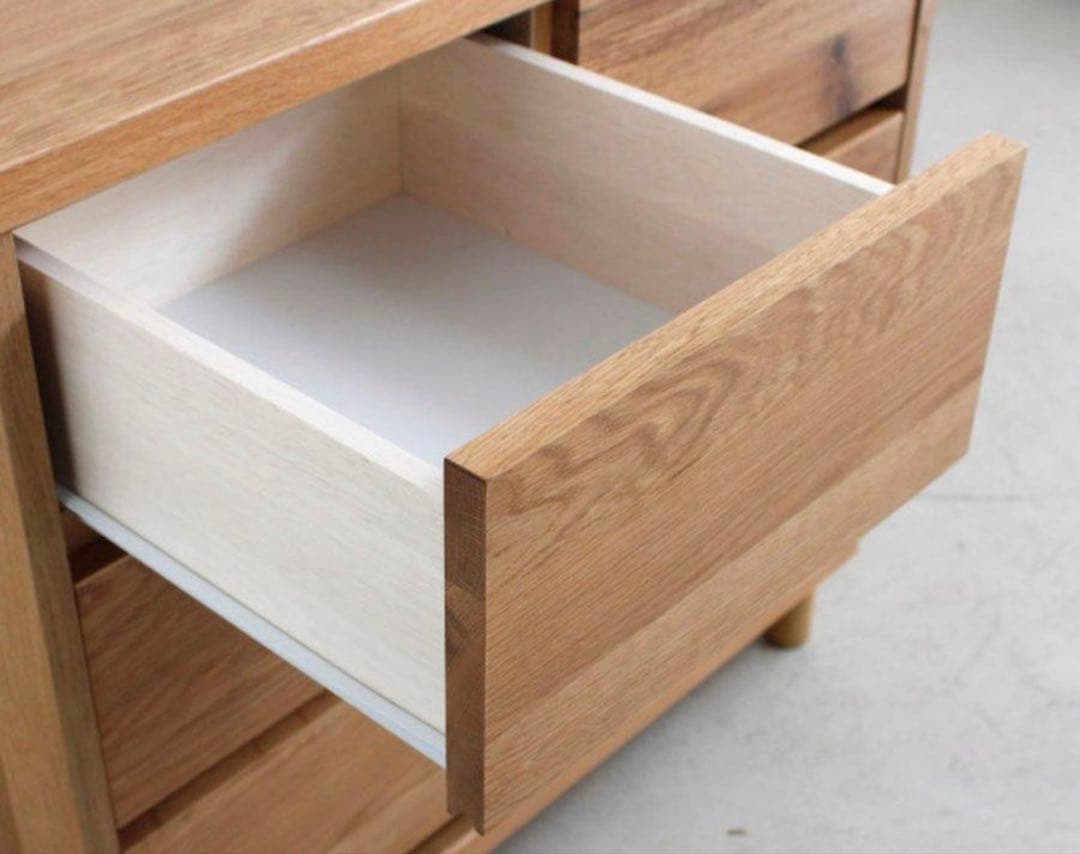 日本製 OCTA オクタ ローチェスト 幅約75センチ 北欧調