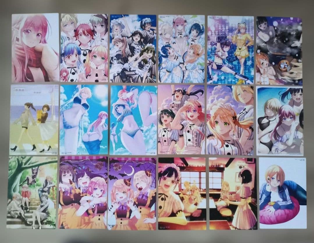 女神のカフェテラス　イラストカード18枚