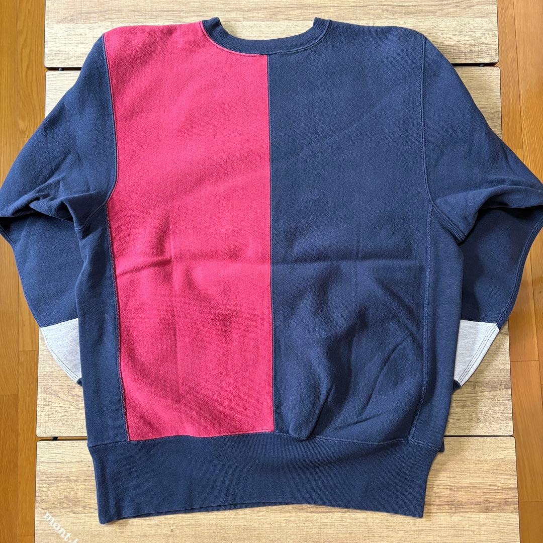 【珍ピオン】 チャンピオン 90s USA製 リバースウィーブ XL クレイジー