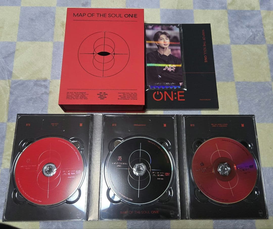 MAP OF THE SOUL ON:E Blu-ray　DVD