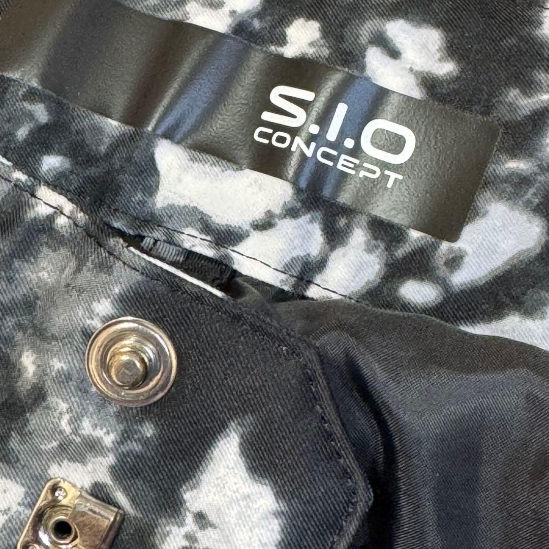 デサント S.I.O スノーパンツ L 迷彩 スキー スノボ　モノトーン
