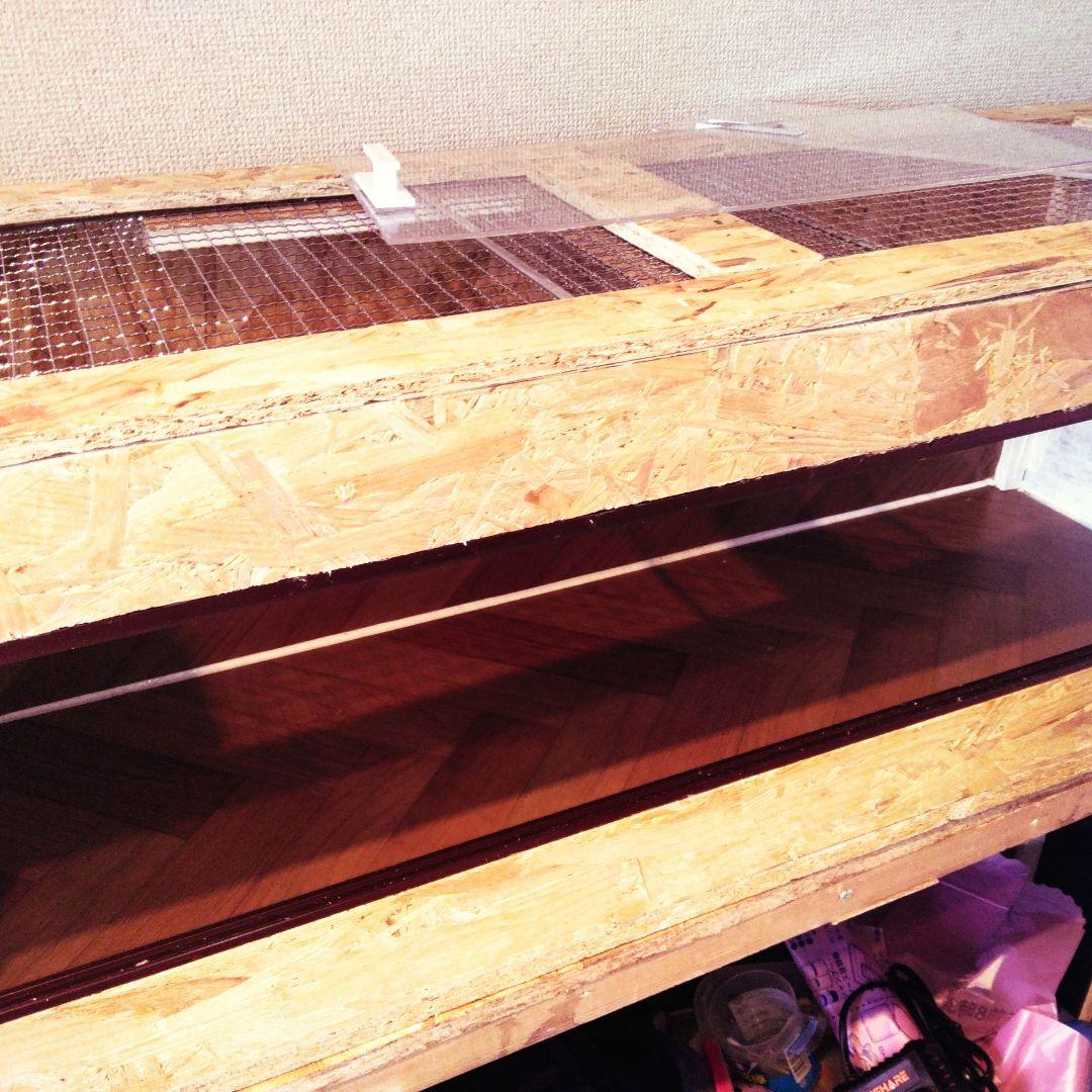 コスパ重視！自作爬虫類ケージ(未使用)