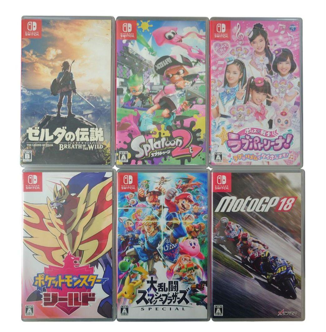 ユ*タ様 【中古】Nintendo Switch ゲームソフト 6本セット まと