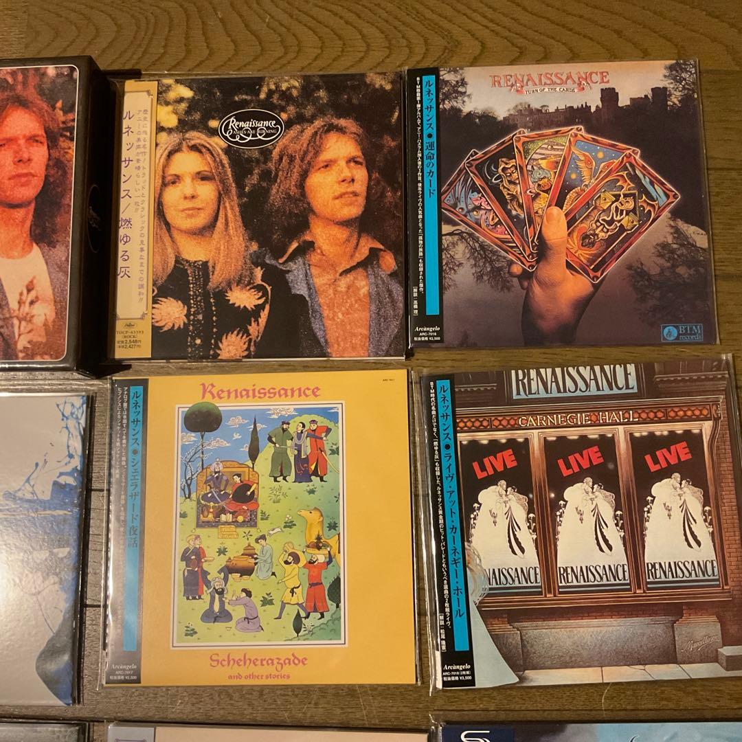 Renaissance ルネッサンス　紙ジャケCD 8枚　特製box付