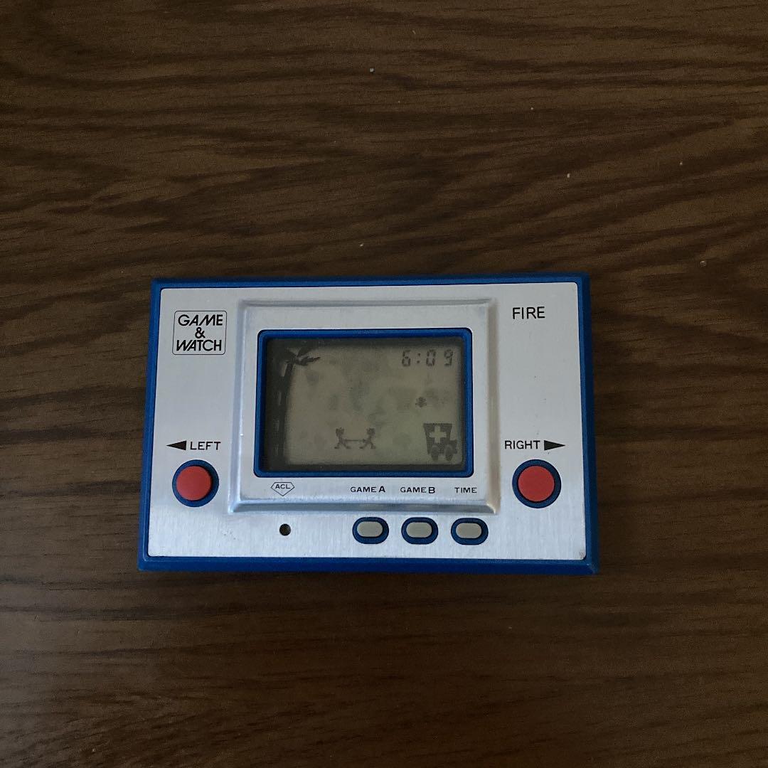 【状態良好】任天堂 ゲームウォッチ　FIRE