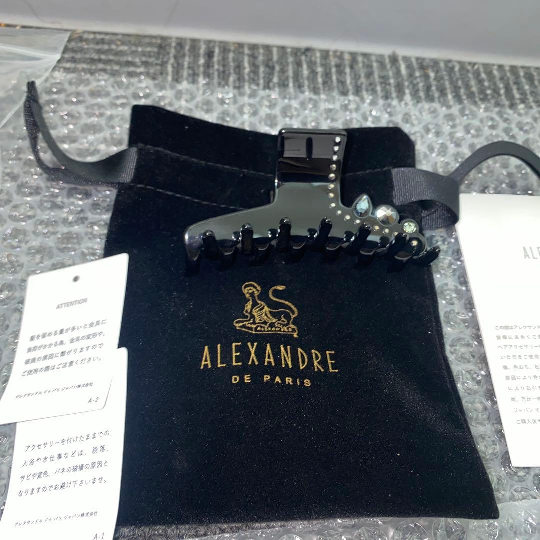 新品ALEXANDRE DE PARIS アレクサンドルドゥパリ　ヘアクリップ