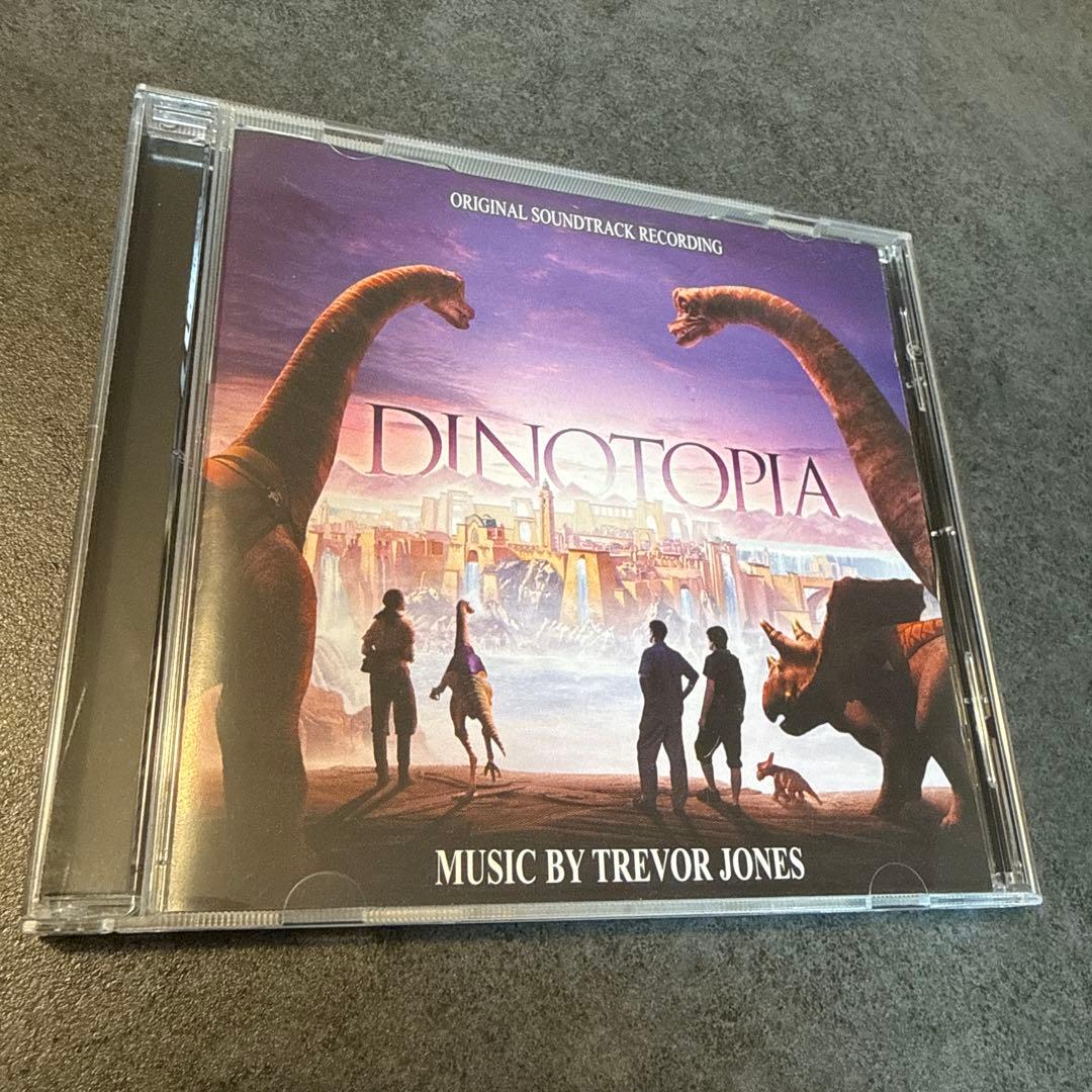廃盤レア！オリジナルサウンドトラックCD「ダイノトピア　失われた恐竜王国」