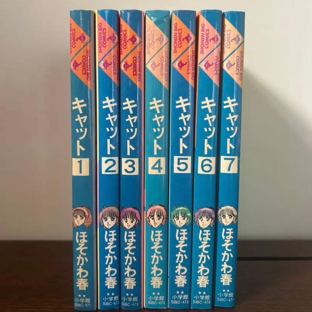 【レア!! 女子プロレス名作漫画初版セット】 キャット ほそかわ春