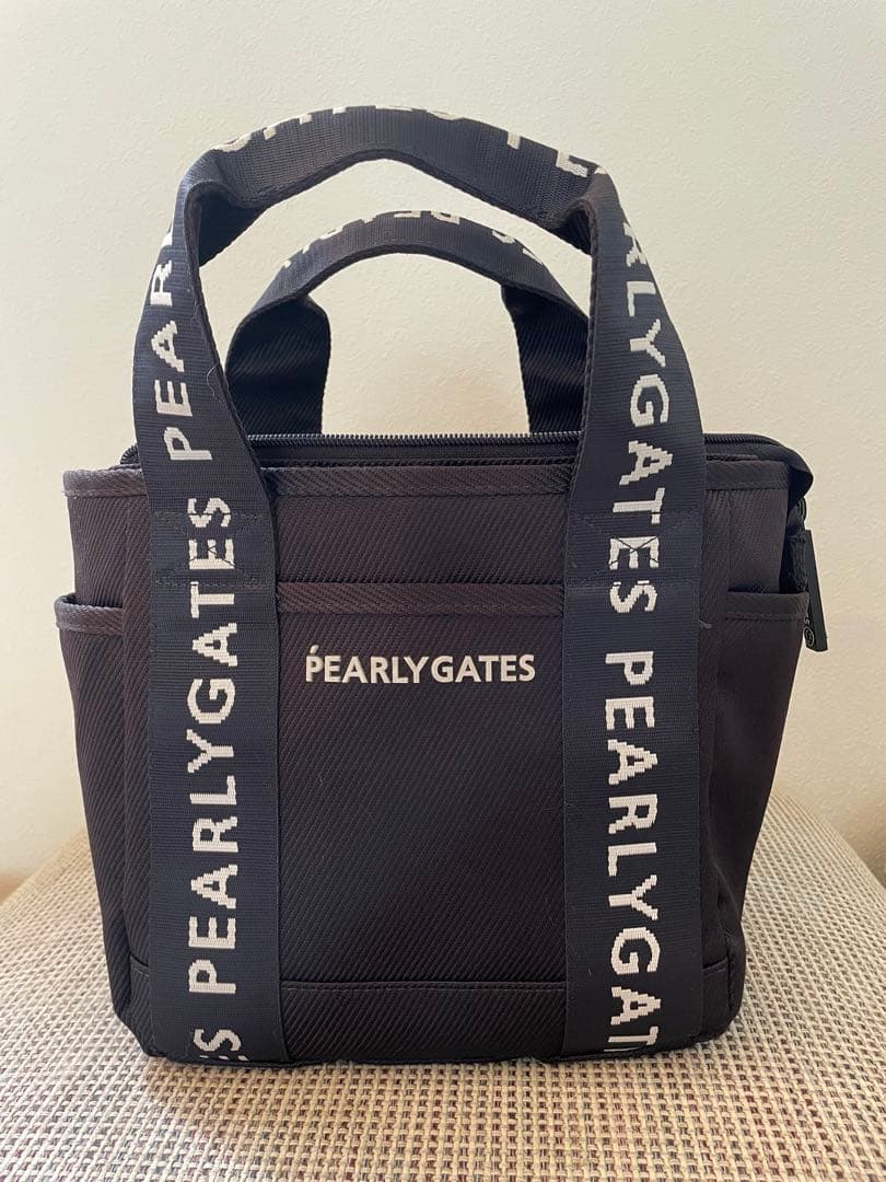 【超美品】PEARLY GATES パーリーゲイツ カートバッグ ブラック