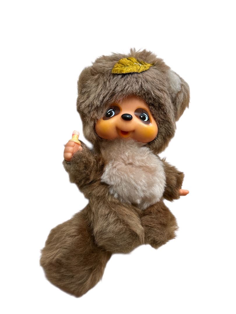 昭和レトロ　モンチッチ　タヌタヌ　セキグチ　レインボー　ぬいぐるみ　グッズ