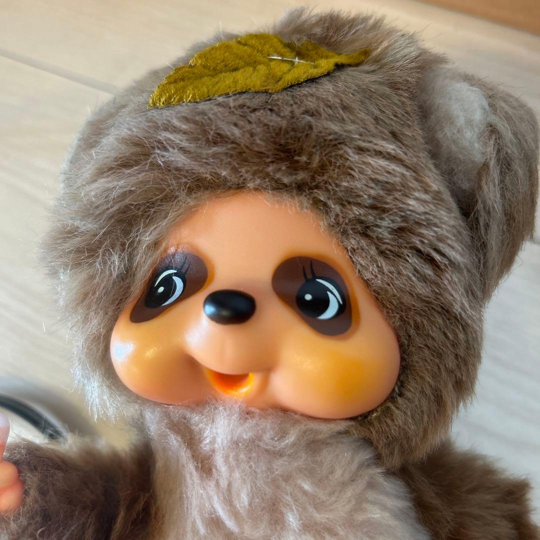 昭和レトロ　モンチッチ　タヌタヌ　セキグチ　レインボー　ぬいぐるみ　グッズ