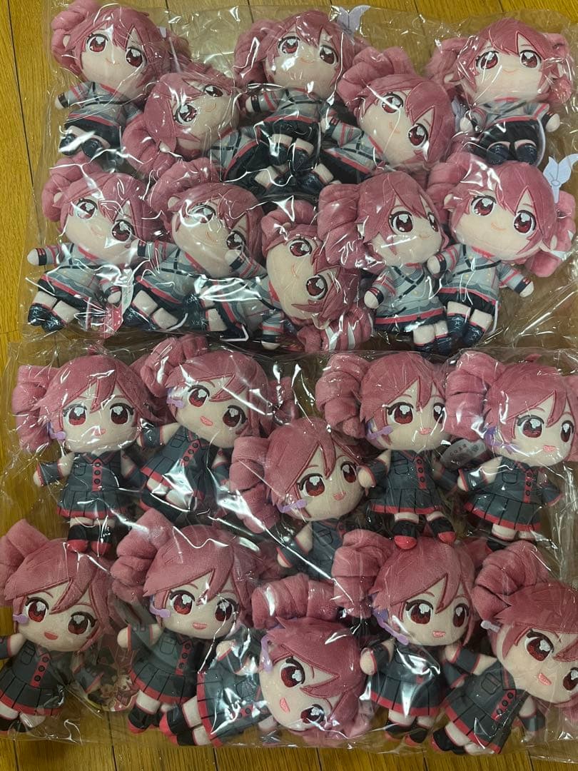 重音テト ぬいぷりけ おすわり ぬいぐるみ 20点セット