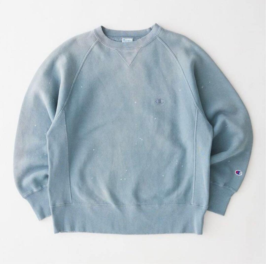 美品 CHAMPION 別注 リバースウィーブ オーバーダイ スウェット