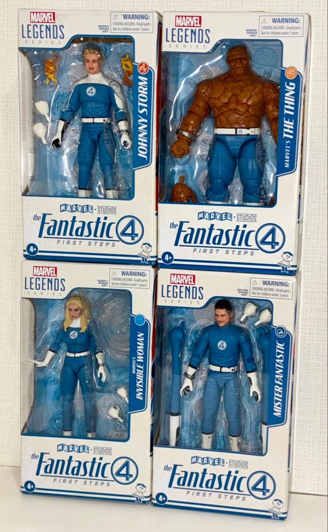 マーベルレジェンド ファンタスティック4 ファーストステップ 4体セット