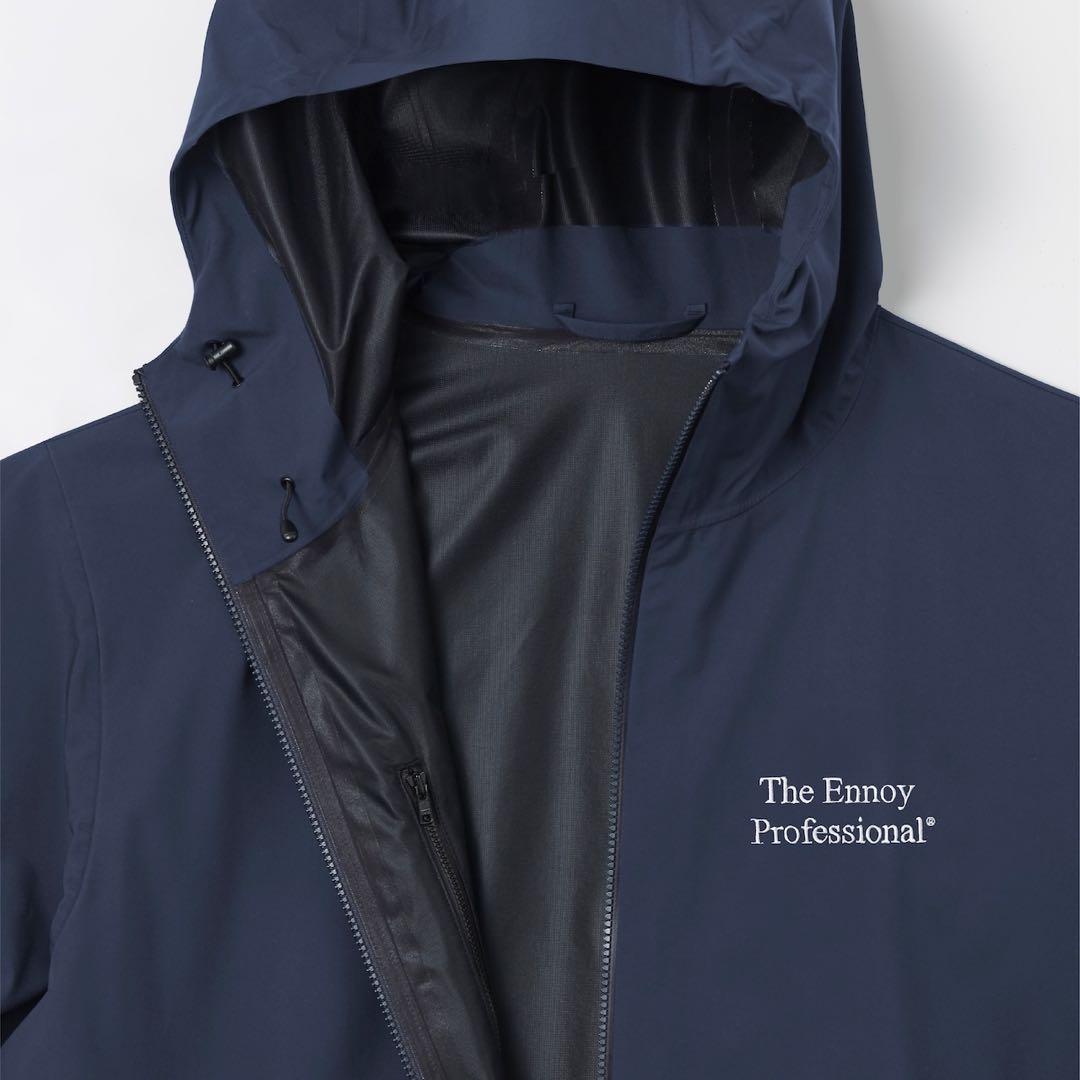 ENNOY スタイリスト私物　3LAYER SHELL FOODIE ネイビーL