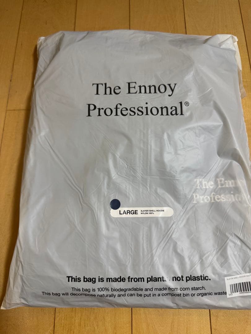 ENNOY スタイリスト私物　3LAYER SHELL FOODIE ネイビーL