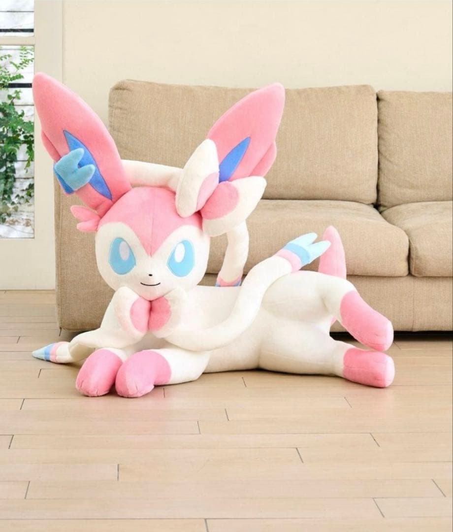 ぬいぐるみ 等身大ニンフィア 寝そべり