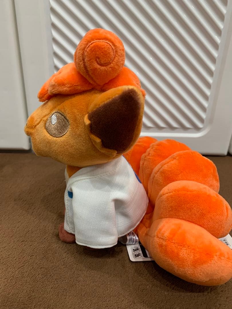 百ポケ夜行 ロコン ぬいぐるみ ポケモンセンター 限定 タグ付き