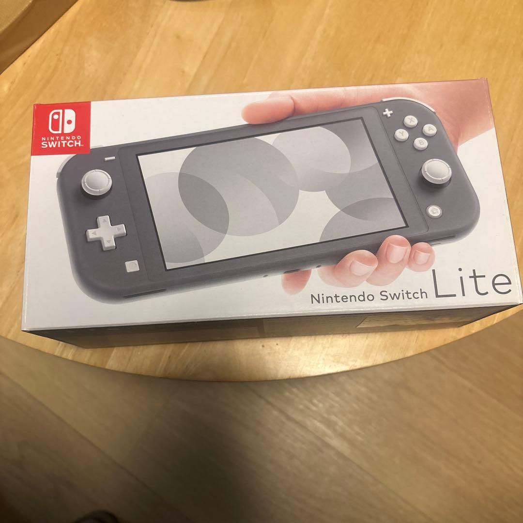 Nintendo Switch Lite グレー　美品
