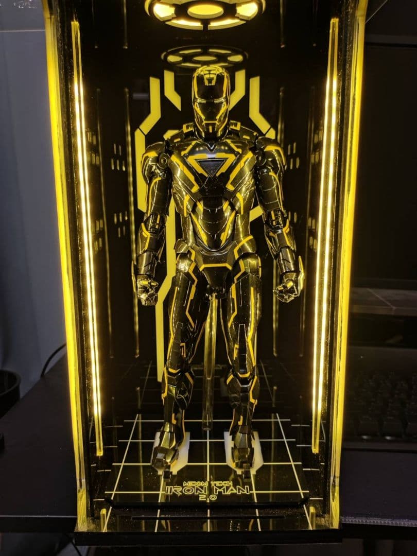 未使用　アイアンマン　マーク４ネオンテック版用 格納庫ケース　ホールオブアーマー