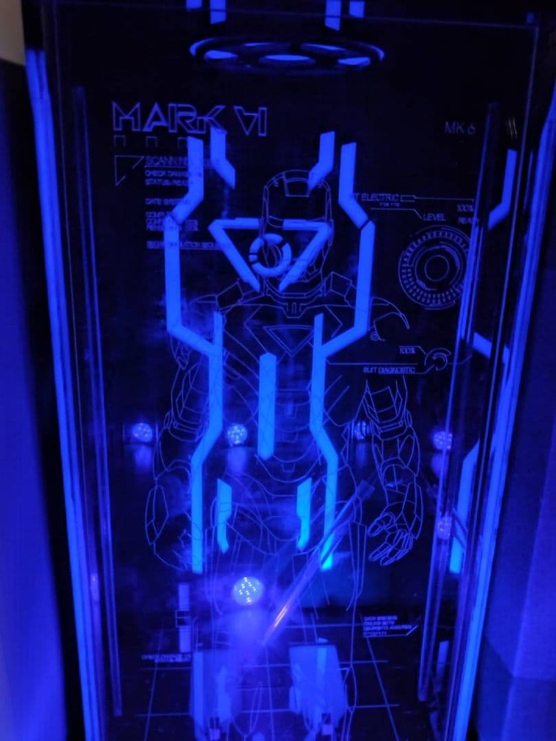 未使用　アイアンマン　マーク４ネオンテック版用 格納庫ケース　ホールオブアーマー