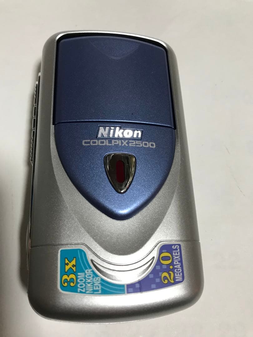 【美品/動作品】Nikon CoolPix E2500 バッテリー 充電器CF付