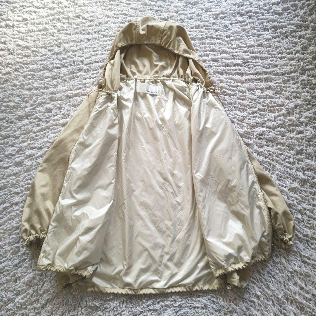 ウィムガゼット フーデッドブルゾン　日本製　ベージュ　フリー