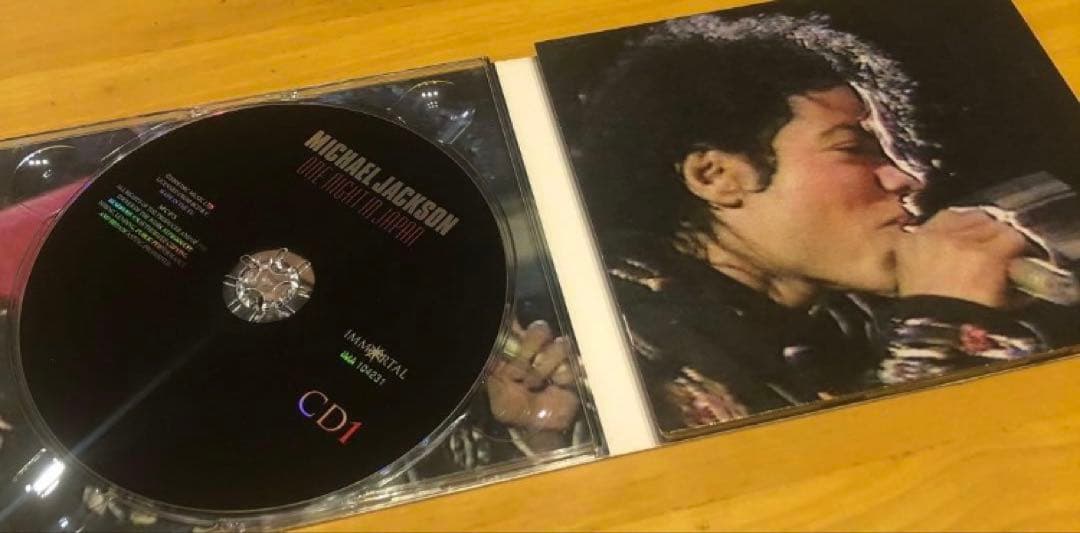 貴重　マイケルジャクソンONE NIGHT IN JAPAN 廃盤　輸入CD