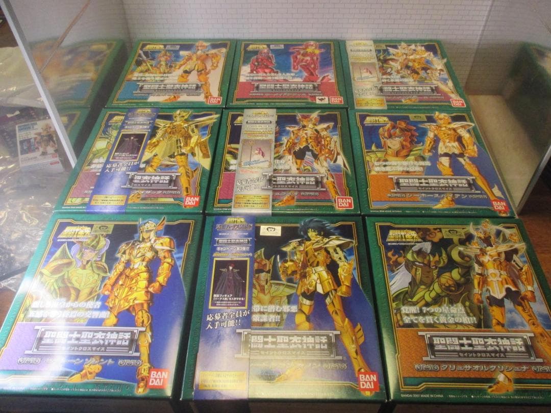 m*守様 【送込未開封】聖闘士聖衣神話　海皇ポセイドン+海将軍フルコンプ計9体