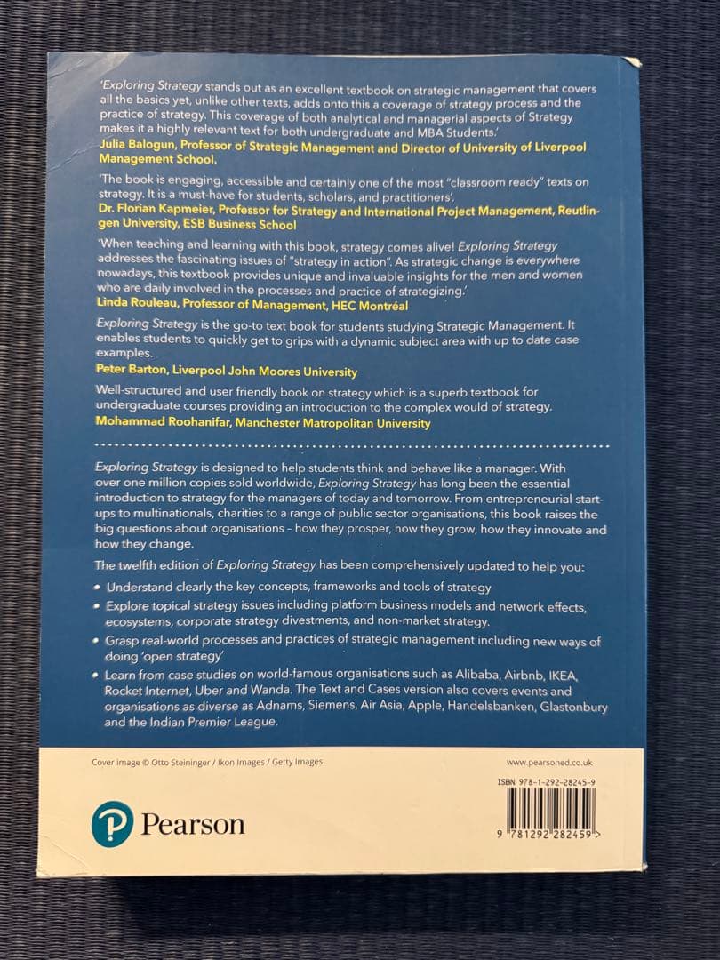 Exploring Strategy 第12版