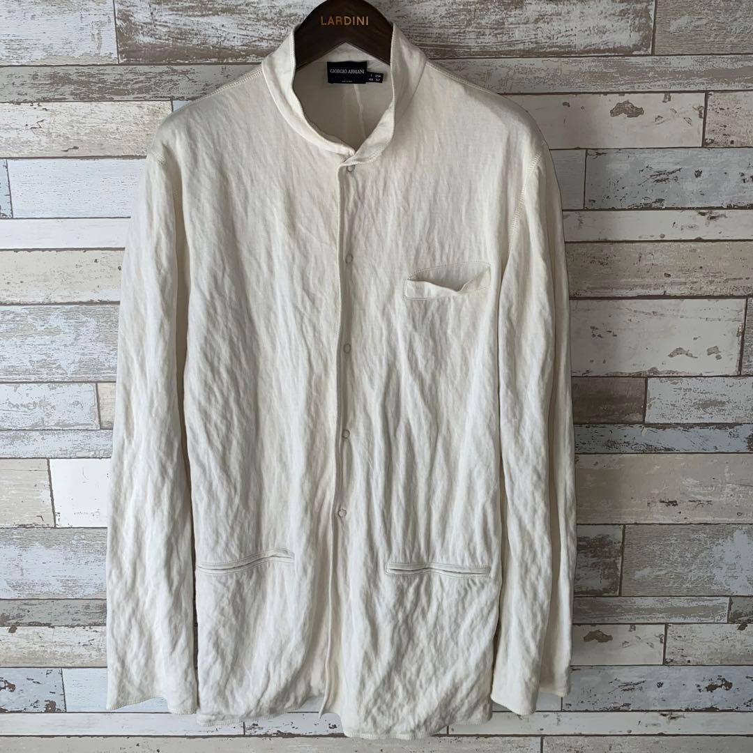 GIORGIO ARMANI BORGO21 シワ加工コート size48