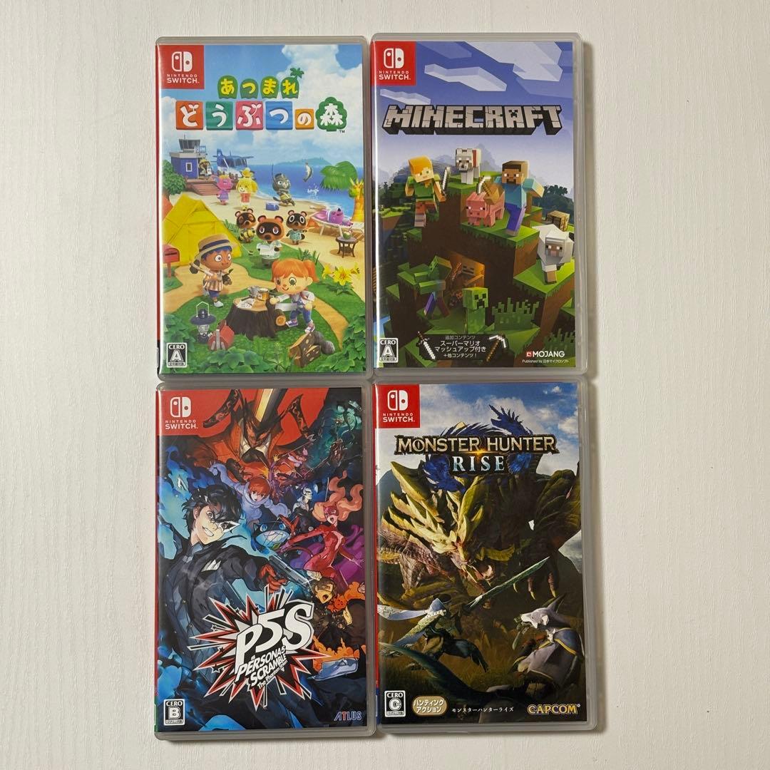 Nintendo Switch ソフトセット 4本