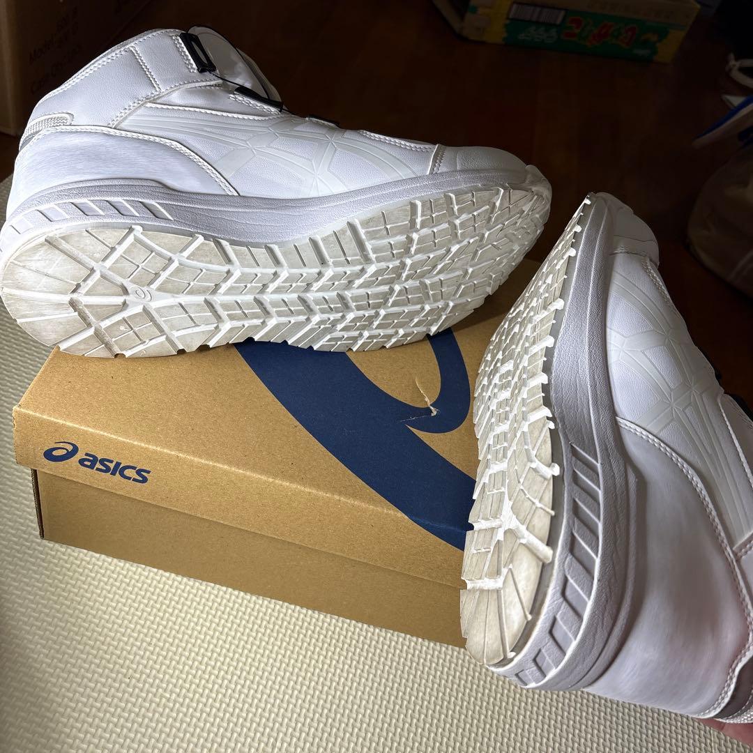 アシックス 安全靴 限定 ホワイト CP304