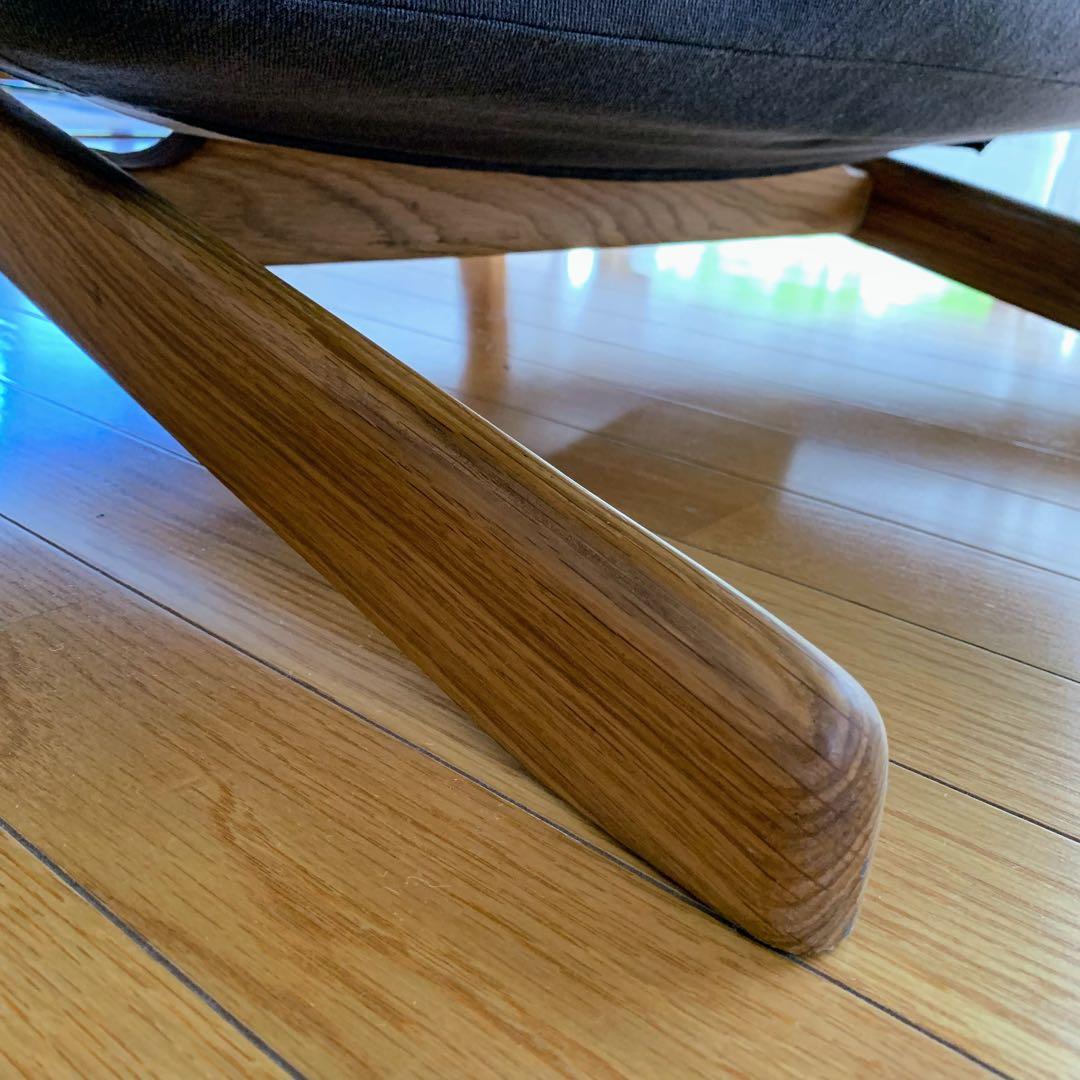 無印良品ハイバックリクライニングソファー　オットマンセット　引き取り限定