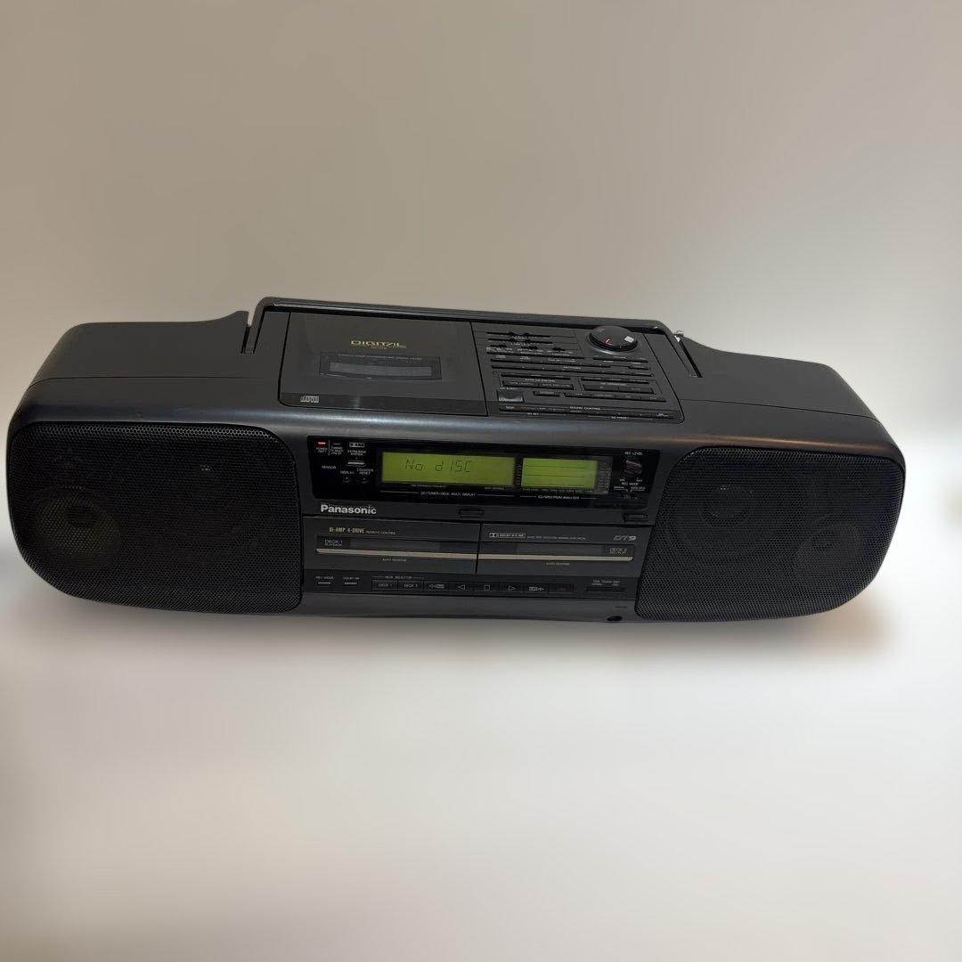 ジャンク品Panasonic RX-DT9 ラジカセ　本体のみ